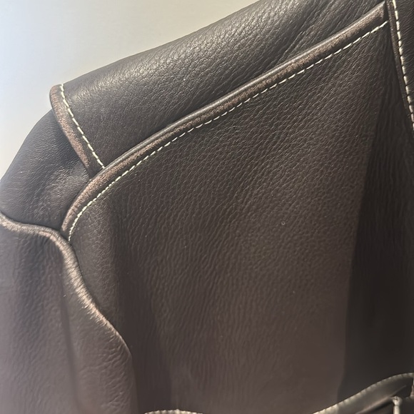 Leather jacket, agave denim men’s L - Picture 8 of 15